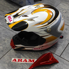 Casco vintage BELL modello cross / enduro mis. S (55-56) & L (59-60)