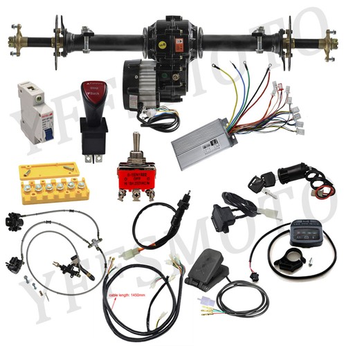 Kit assale posteriore - kit, 48v