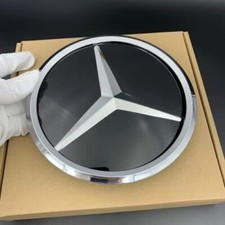 Per Mercedes Benz 2016-2023 Serie E W213 Griglia Logo Tripla Stella Emblema 18,5cm