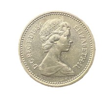 1984 queen elizabeth one pound