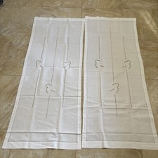 Coppia Di Tende Con Farfalle