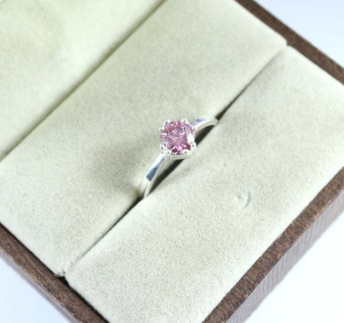 Anello solitario argento - anello, in