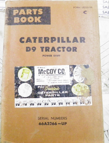 Gatto caterpillar d9g libro - d9g,