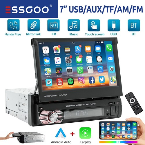 Autoradio 1din carplay - autoradio, 7"