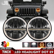 E24 Coppia Fari 7 Pollici LED