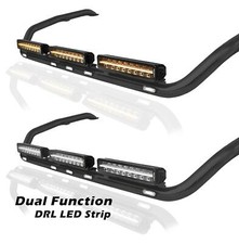 Nero Barra Tettuccio + LED per