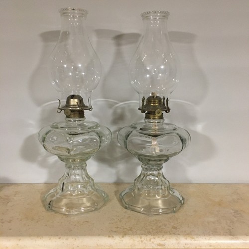 Coppia lampade petrolio in - coppia, a