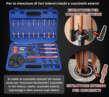 Estrattori per Cuscinetti Interni / esterni Estrattore a tre griffe 32-112mm
