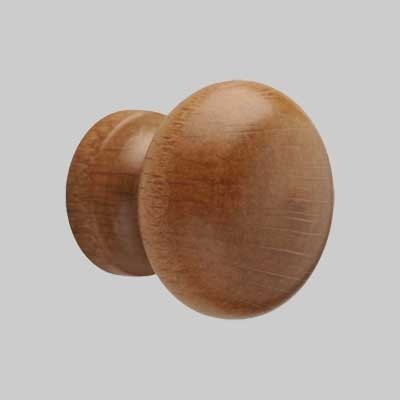 Pomolo legno verniciato - legno,