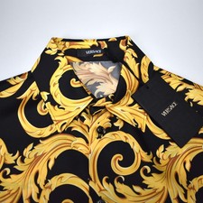 NWT $995 VERSACE Men's Black
