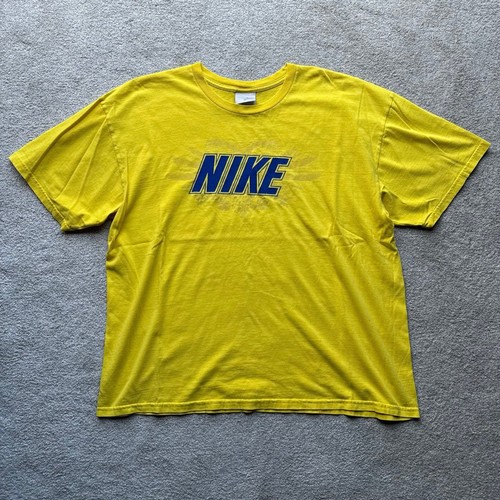 Maglia gialla nike y2k - nike,