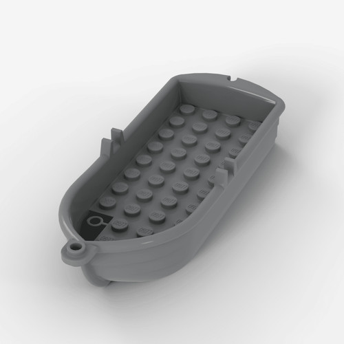Lego boat 2551 grigio - -,