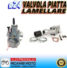 KIT CARBURATORE POLINI PWK ø24 + COLLETTORE LAMELLARE 3 FORI VESPA PK XL 50 125