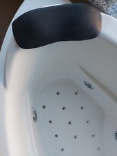  POGGIATESTA  VASCA DA BAGNO  MORBIDO ADESIVO NERO  MADE IN ITALY