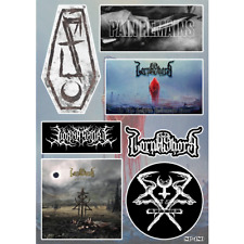 Confezione Adesivi Lorna Shore | Il Dolore Remains American Blackened Death Metal Band Logo