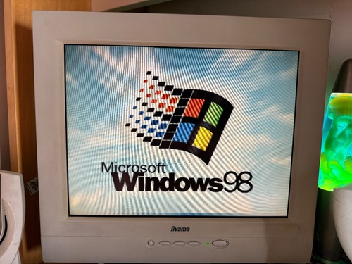 Monitor lcd vintage iiyama - lcd,