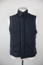 ARMANI JEANS GIUBBINO SMANICATO GILET UOMO TG 46 MAN CASUAL VINTAGE JACKET