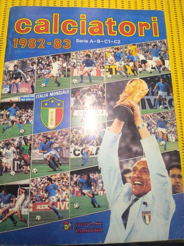 Album calciatori panini 83 - calciatori, 82-83