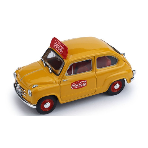 Fiat 600 serie 1960 coca - fiat,