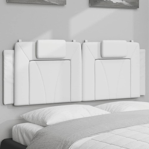 Vidaxl cuscino testiera bianco - vidaxl,