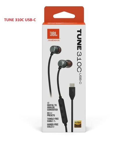 Jbl tune 310c - jbl, nero