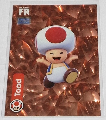 Super mario tranding card toad - super,
