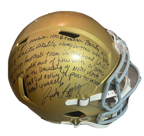 Rudy ruettiger citazione - rudy, film