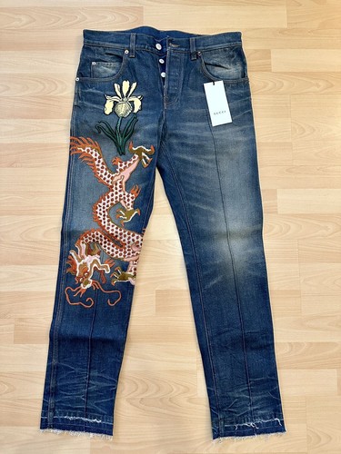 Pantaloni jeans uomo gucci - pantaloni,