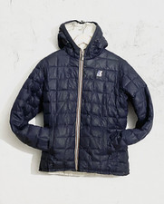 K-way Jacques Thermo Plus taglia M puffer doppio piumino reversibile