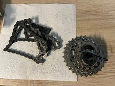 Cassetta Pacco pignoni Shimano Ultegra CS-6800 11v 11-28 235 gr 2000 Km + catena