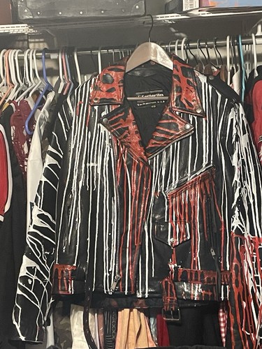 Giacca biker uomo - , pelle