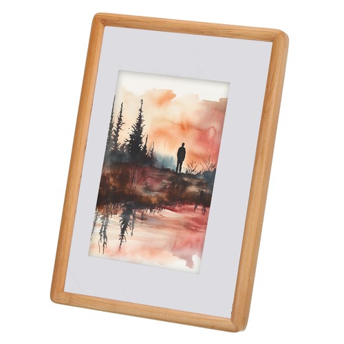 Cornice 9x13 legno - in,