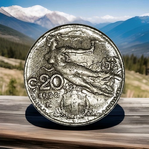 Moneta cent centesimi - moneta, cent.