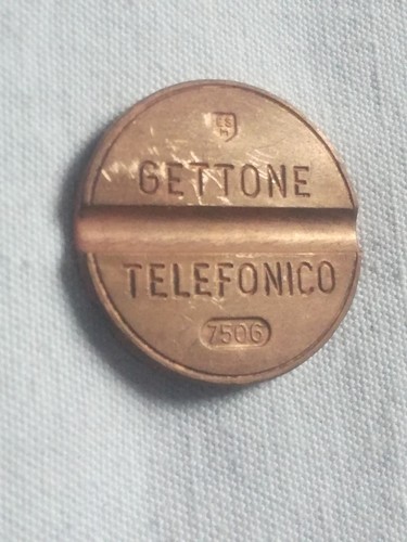 Gettone telefonico esm - telefonico, 7506