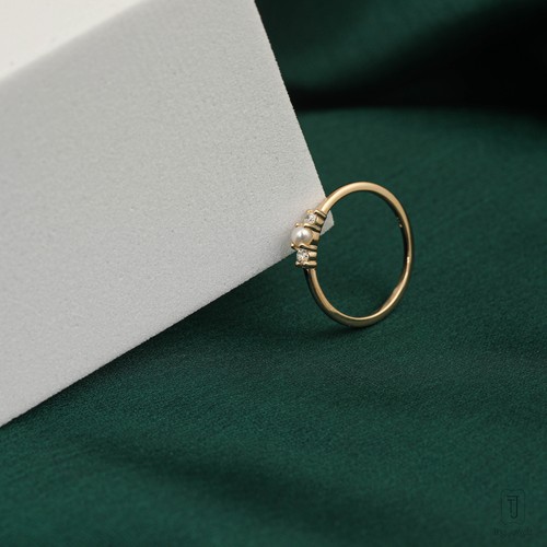 Anello fidanzamento oro - anello, in