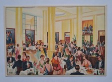 EMKA Taverna Hotel Quirinale Roma cartolina pubblicitaria pubblicità anni '30