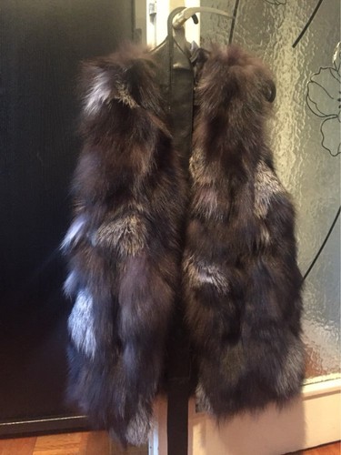 Nuovo gilet vera pelliccia - ,