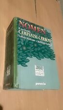 NOMEN NUOVISSIMO CAMPANINI CARBONI LATINO Paravia 2007 Vocabolario no mariotti