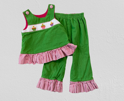 Abito smocked compleanno beaux - compleanno,