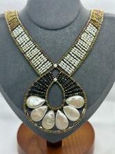 Collana Ziio con perline, intricata, ottime condizioni