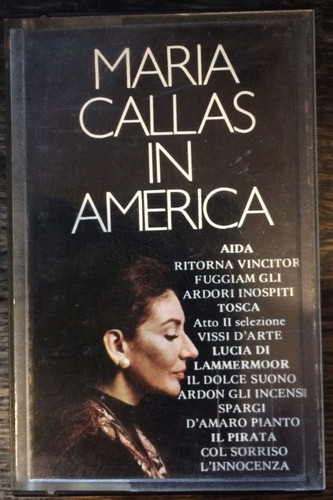 Maria callas america tape - maria,