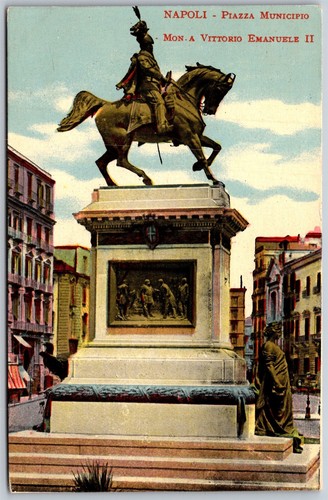 Cartolina epoca napoli - d'epoca,