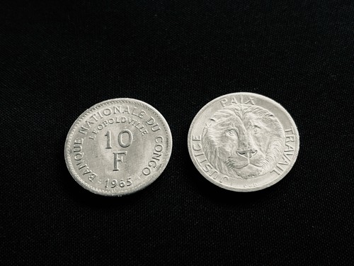 Congo franchi 1965 - 10,