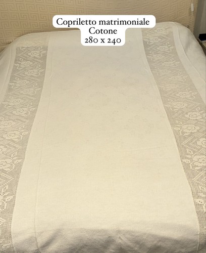 Copriletto matrimoniale - copriletto,