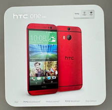 Smartphone/cellulare HTC One M8 rosso con scatola originale mai usato!