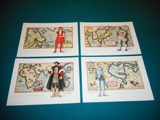 4 CARTOLINE I NAVIGATORI