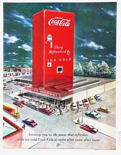 1949 coca cola coke originale - 1949,