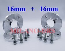 KIT 4 DISTANZIALI RUOTA 16+16mm RENAULT CLIO I-II-III-IV-V + BULLONI