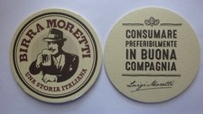Moretti sottobicchiere birra - sottobicchiere,