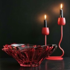 Centrotavola frutta cristallo